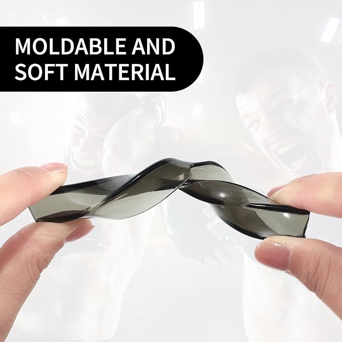 Kathfly 50 Pcs Football Mouth Guards Bulk Sports Mouth Pieces Protection Silicone Athletic Braces Football Accessories Teeth Armor Adult Teenager Teeth Armor for Boxing Basketball Hockey