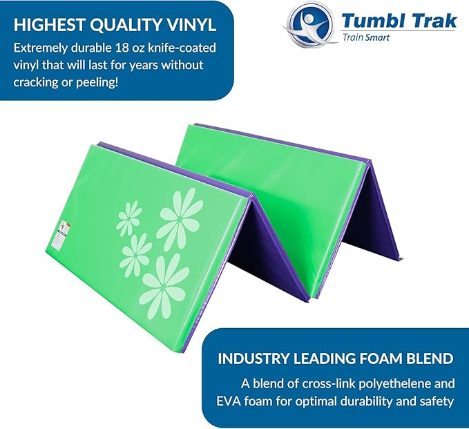 Tumbl Trak Gymnastics Folding Tumbling Panel Mat