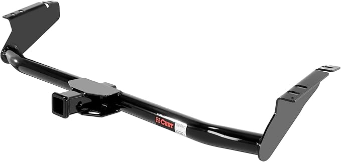 Allen Sports Premier Locking Quick Release 5-Bike Carrier for 2 in. Hitch & CURT 13105 Class 3 Trailer Hitch, 2-Inch Receiver, Exposed Main Body, Fits Select Toyota Sienna, Gloss Black Powder Coat