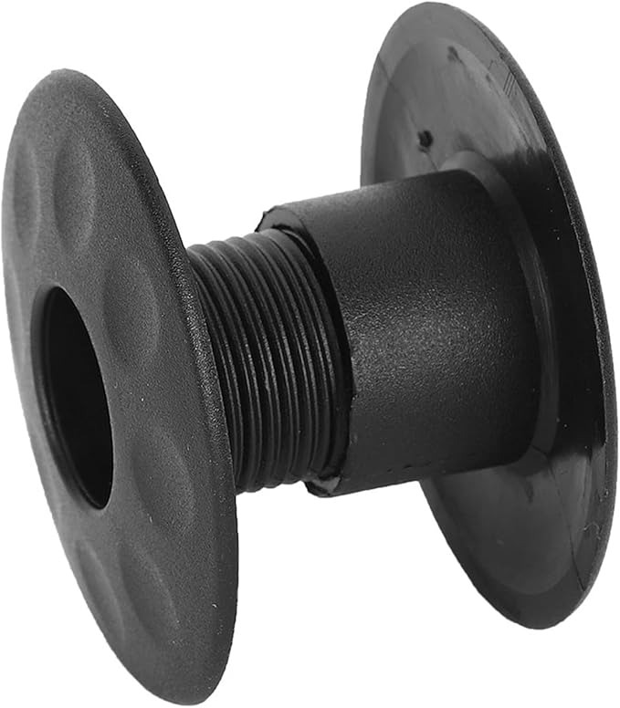 10 Pair of Foosball Machine Bushings,Threaded Structure Foosball Table Parts, Light Weight Table Football Bushings Rods, Black