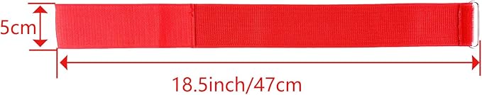 12 Pack 3 Legged Race Bands Colorful Firm Elastic Tie Rope for Outdoor Fun (12)