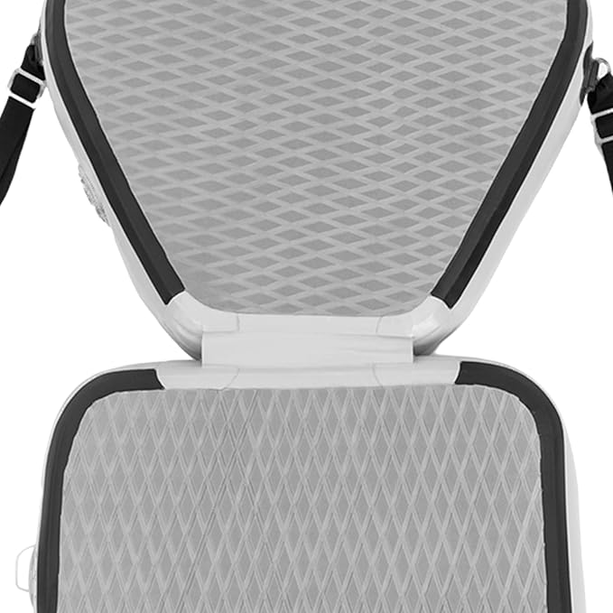 Thickened Kayak Seats with Back Support EVA Universal Paddle Board Seat with 4 Adjustable Straps Inflatable Valve Cover Sit On Top Cushioned Canoe Backrest Seat for SUP,Fishing Boat (Grey)