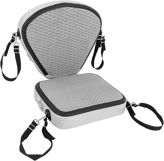 Kayak Seats, Thicken Seat Cushion for Kayaks, Canoe Seats with Detachable Storage Bag, Fishing Boat Seat Cushion Pad with Back Support for Universal Sit