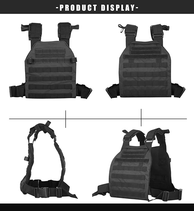 Weighted Vest for Men and Women Weight Vests Adjustable Strength and Endurance Training Fitness Tactical Running