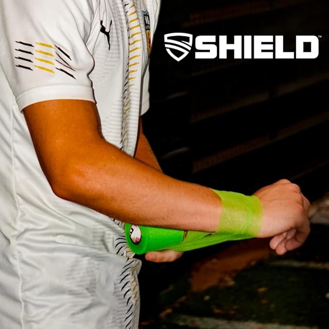 Shield Athletic Underwrap | Bulk Case of 48 Rolls of PreWrap, Hair Tie, Headband, USA Made, Pre-Wrap Athletic Tape, 2.75" X 30 SYards, Foam Barrier, Flexible, Breathable (Purple)