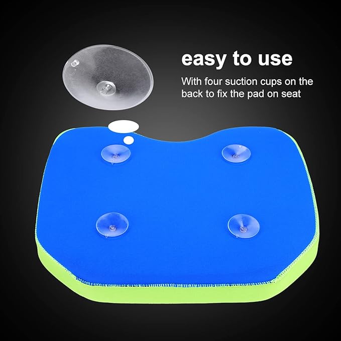 Kayak Seat Cushion Flotation Fishing Boat seat Cushion pad, Comfortable Thicken Kayak Canoe Seat Pad Cushion for Kayak Outdoor Fishing Camping, Ergonomic Non Slip Seat Cushions