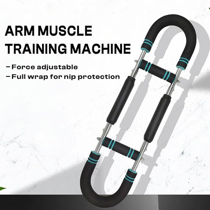 Twister Arm Trainer, 40-100lb Adjustable Chest Workout Equipment, Arm Trainer for Men, Chest Trainer for Men, Shoulder Muscle Training, Portable Spring Resistance Home Fitness Equipment