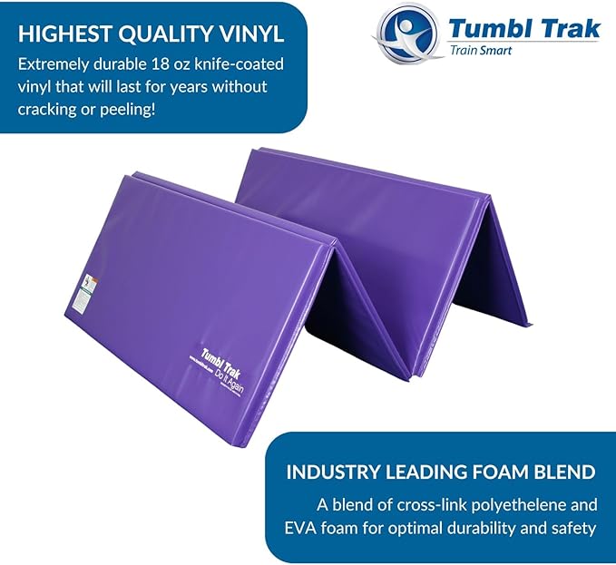 Tumbl Trak Gymnastics Folding Tumbling Panel Mat