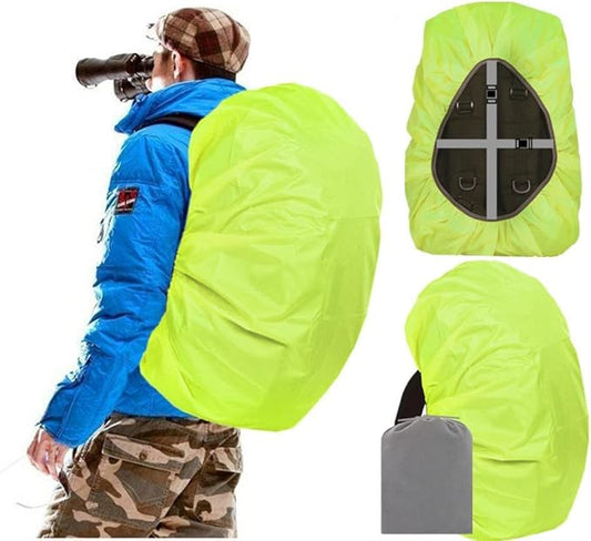 Joy Walker Waterproof Backpack Rain Cover, 12000mm Ultra-Waterproof, Upgraded Ultra-Strong Multilayers, Antislip Buckle Strap