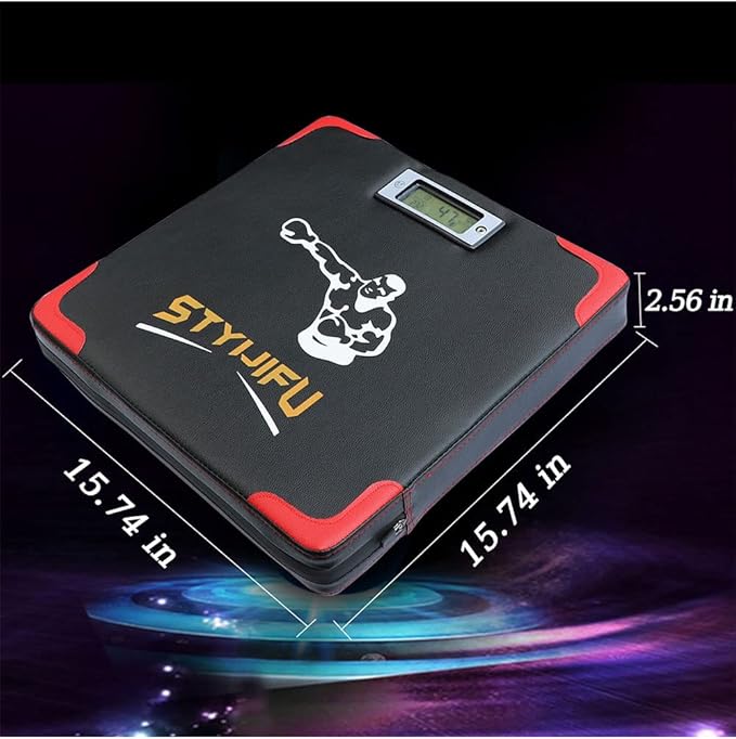 Punch Force Tester, Upgrade Version Wall Boxing Punching Pad, Automated Screen System Wall Punching Pad for Athletes and Beginners, No Brilling, Easy to Install.