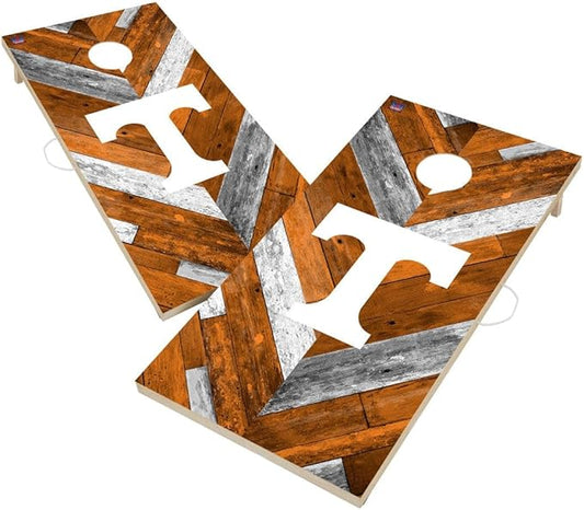 College Team Cornhole Boards, 2x4 Regulation Corn Hole Game Set, Officially Licensed Cornhole Game, Perfect for Tailgates