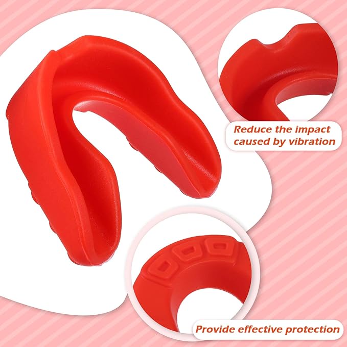 Kathfly 100 Pcs Youth Mouth Guard for Sports Mouthguard Athletic Football Mouth Guard Football Mouthpiece Gum Protection for Boxing Basketball Hockey Karate(Assorted Colors)