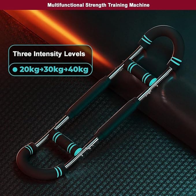 Twister Arm Trainer, Adjustable Forearm Strengthener, Power Arm Exercise Equipment, Chest Workout Equipment, Portable Spring Resistance Home Arm Workout Equipment Thigh Master