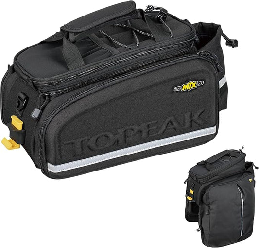 Topeak MTX TrunkBag - Rear Bicycle Bag - Spacious Storage and Easy Mounting