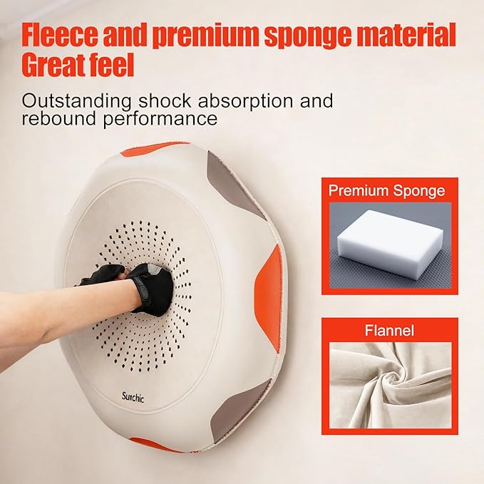 Inflatable Boxing Machine, Sunchic 2025 New Model Boxing Equipment with Boxing Gloves, Wall-Mounted Boxing Machine for Adults & Youth Boys and Girls,Interactive Professional Training, Stress Relief