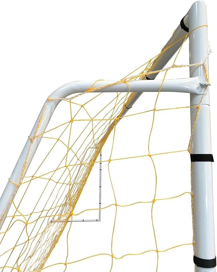 Official Youth Modified Size 21 X 7 X 5 Ft. Steel Soccer Goal. Heavy Duty Frame w/Net. Regulation Youth Modified League Size Goal. Portable Practice Training Aid. 21 X 7, 21x7 Soccer Goal