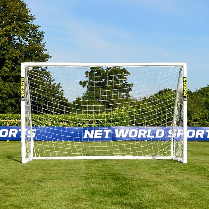 Forza Backyard Soccer Goals [9 Sizes] | Ultra-Durable uPVC Weatherproof Kids Soccer Goals | Quick Assembly – Every Goal Counts!