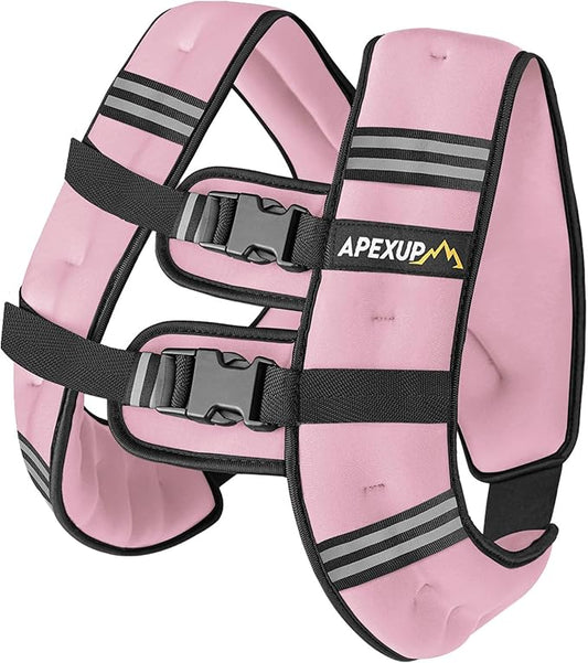 APEXUP Weighted Vest Men Women, Weight Vest for Women Workout Equipment for Strength Training Running