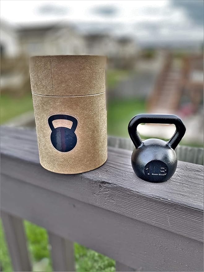Kettlebell Bottle Opener - Cast Iron with Enamel Coating - Unique and Functional for Gym Buffs and Fitness Enthusiasts
