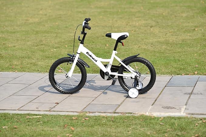 Kids Bike 14 16 18 Inch Bicycle for 3-9 Years Boys Girls Bike，Children's Bicycle with Bell Training Wheels, Multiple Colors