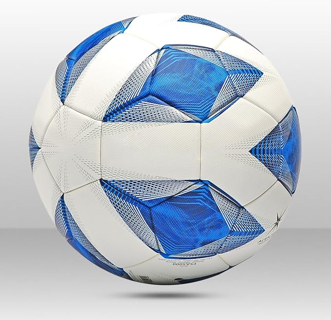 Soft PU Leather Soccer Ball, Indoor Outdoor Team Sports, Training Practicing Game Match Soccer Ball Gift for Adult Youth, 1pcs