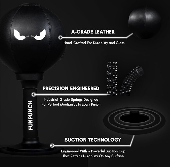 Rage Bag, Desktop Punching Bag | Desk Punching Bag Stress Relief, Fun Punch Rage Bag by Fun Punch Punching Bags