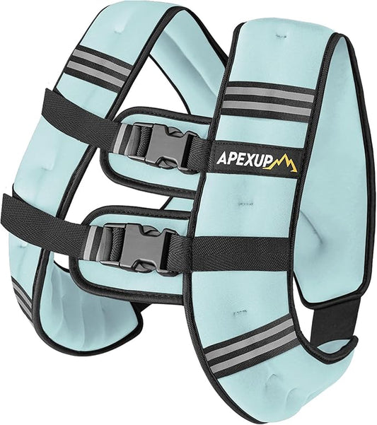APEXUP Weighted Vest Men Women, Weight Vest for Women Workout Equipment for Strength Training Running