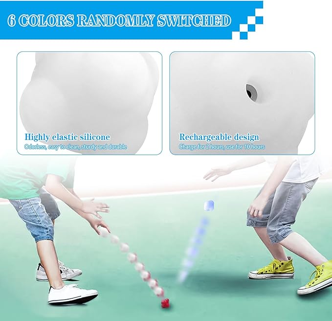 Agile Reaction Training Ball Set, 6 Colors Online/Offline Mode Speed Agile Reaction Ball Equipment Quick Response Training Ball Reflex Ball Tools for Enhancing Speed and Agility