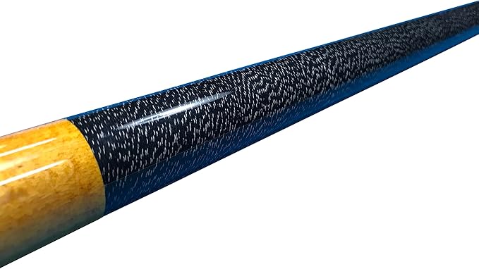 Meucci SB1-N Handcrafted Billiards Pool Cue Stick - Natural Stain + Hard CASE