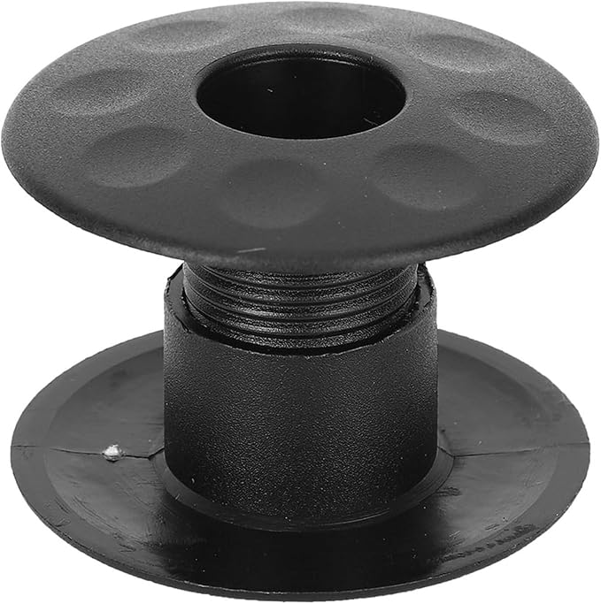 10 Pair of Foosball Machine Bushings,Threaded Structure Foosball Table Parts, Light Weight Table Football Bushings Rods, Black