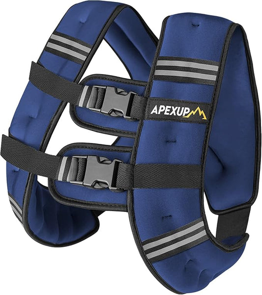 APEXUP Weighted Vest Men Women, Weight Vest for Women Workout Equipment for Strength Training Running