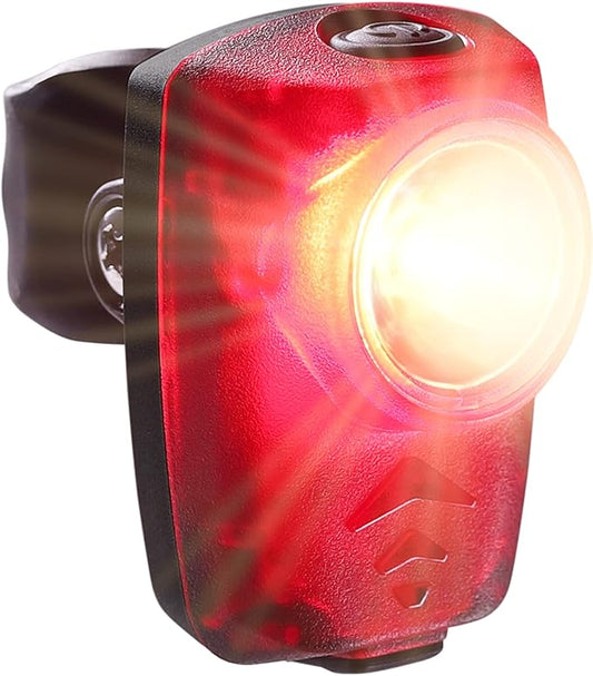CECO-USA: 150 Lumen Super Bright USB Rechargeable Bike Tail Light - IP67 Waterproof, FL-1 Impact Resistant - Pro Grade Quality Bike Tail Light - Red Bicycle Back Light