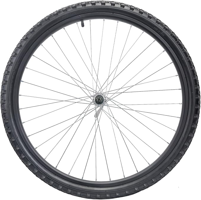 Mountain Bike tire, 24x1.95/26x1.95 Folding Replacement Bicycle Tires with Tire Levers and Tire Tubes, 24''/26'' Mountain Bicycle Tire for MTB Off-Road Bicycle Cycling