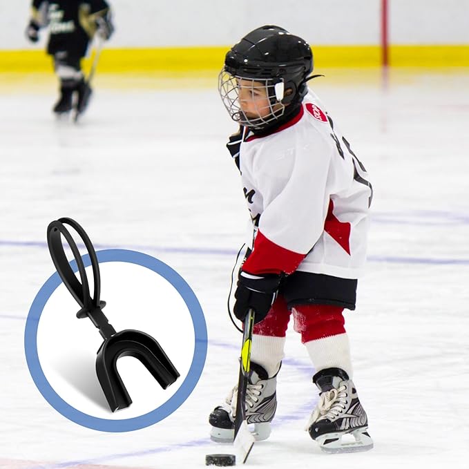 Dunzy 20 Pcs Strapped Mouth Guard Football Sports Mouthguard No Boil Mouthguard Adult Youth Football Mouthpiece Mouth Protector for Boxing Lacrosse Hockey Taekwondo