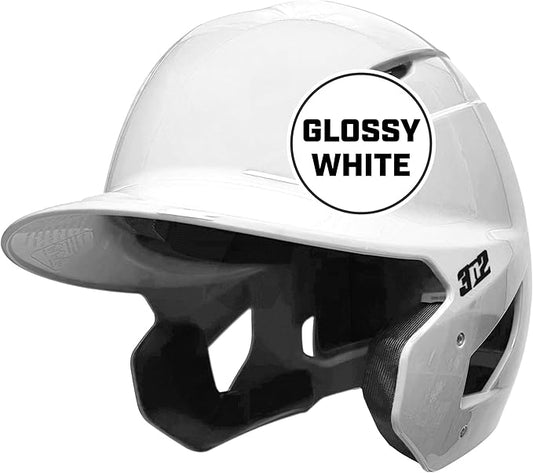 3N2 Pro Clutch Baseball Helmet - Ventilated High-Impact Shell, Moisture-Wicking Padding - Glossy