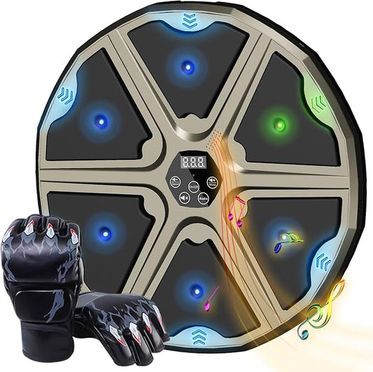 LYHOME Music Boxing Machine,Wall Mounted Music Punching Machine Workout for Adults and Kids,Suitable for Gyms and Homes