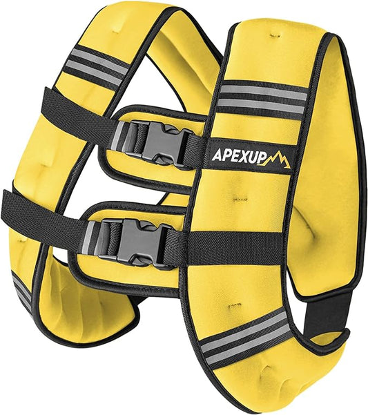 APEXUP Weighted Vest Men Women, Weight Vest for Women Workout Equipment for Strength Training Running