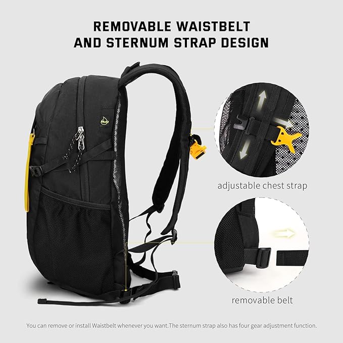 SKYSPER Small Hiking Backpack, 20L/30L Lightweight Travel Backpacks Hiking Daypack for Women Men