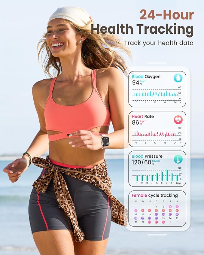 Smart Watch for Men for Android iPhone: Smart Watch with 100 Day+Battery Life Make/Answer Call Blood Oxygen Sleep Heart Rate Monitor 5ATM 120+ Sport Mode Fitness Tracker Watch Pedometer Gold 2Band
