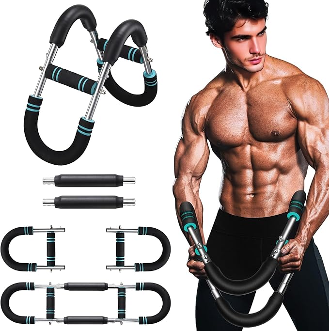 Twister Arm Trainer, 40-100lb Adjustable Twister Arm Exerciser for Men, Chest & Muscle Trainer Workout Equipment, Portable Arm Strength Trainer for Strength Training