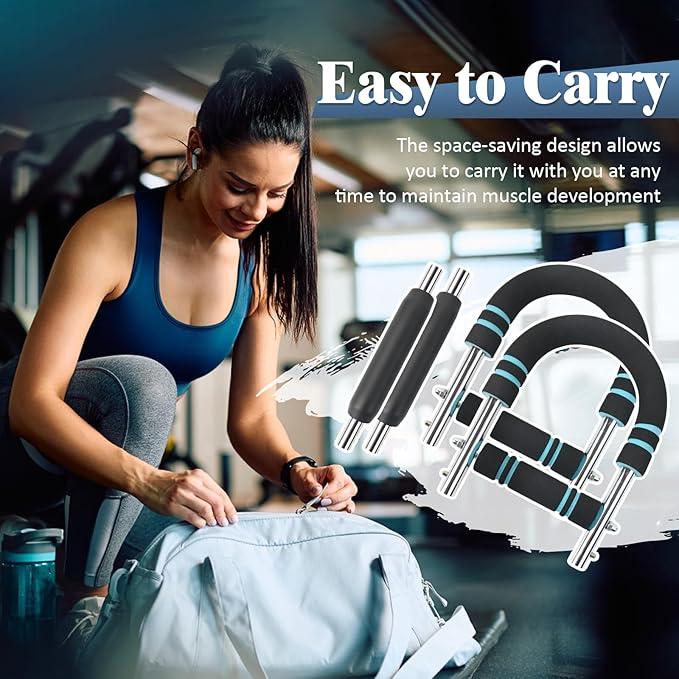 Twister Arm Trainer for Upper Body Workout – 90-160lb Adjustable Resistance Strength Training Bar for Chest, Biceps, Shoulders & Forearms | Home Gym Equipment for Men