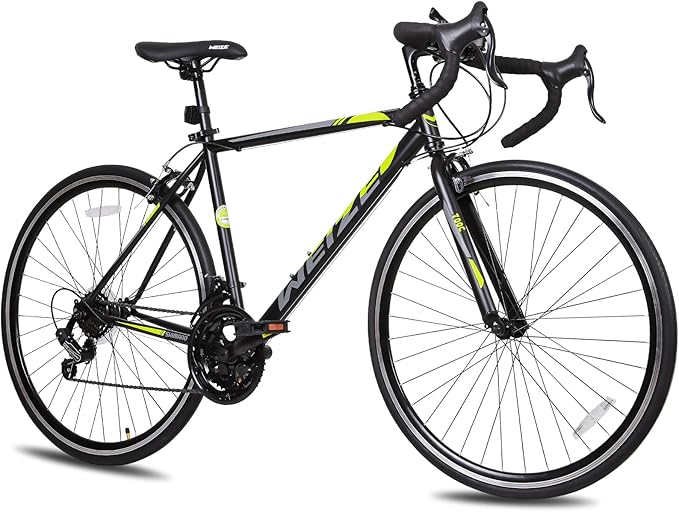 WEIZE Road Bike, 700C Wheel City Commuter Bicycle, 14 Speed Drop Bar, Racing Adult Bike with Caliper Brakes, High-Carbon Steel Hybrid Bikes, Urban Adult Bicycle for Men and Women