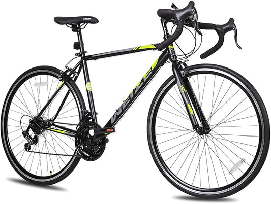 WEIZE Road Bike, 700C Wheel City Commuter Bicycle, 14 Speed Drop Bar, Racing Adult Bike with Caliper Brakes, High-Carbon Steel Hybrid Bikes, Urban Adult Bicycle for Men and Women