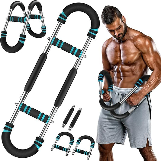 Twister Arm Trainer, Adjustable 3 Resistance Levels 60-100 lbs, Chest Workout Equipment, Arm Trainer, Twister Arm Trainer for Men & Women