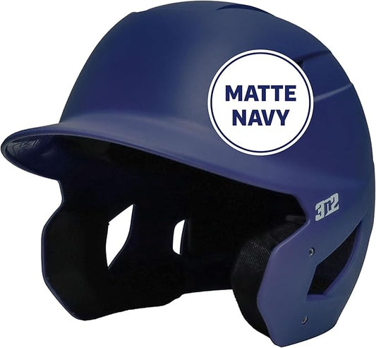 3N2 Pro Clutch Baseball Helmet - Ventilated High-Impact Shell, Moisture-Wicking Padding - Matte