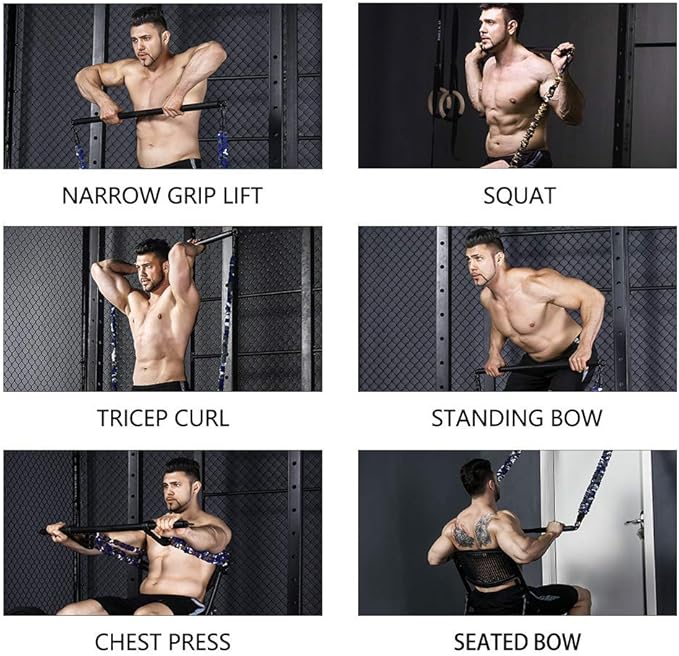 INNSTAR Cable Handles Gym Equipment, Resistance Band Handles with Solid ABS Core Grips, D Handle Cable Attachment, Heavy Duty Exercise Handles, Cable Machine Handles