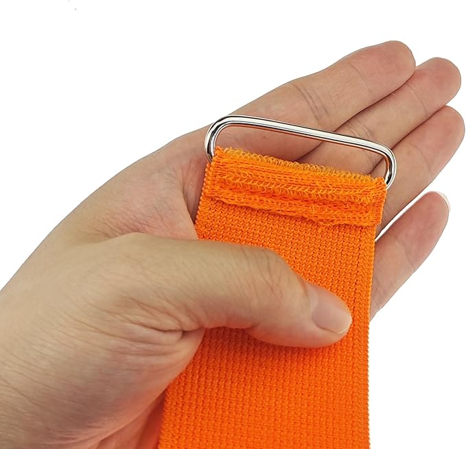 6 Pack 3 Legged Race Bands Colorful Firm Elastic Bands for Kids Adult Outdoor Fun (6)