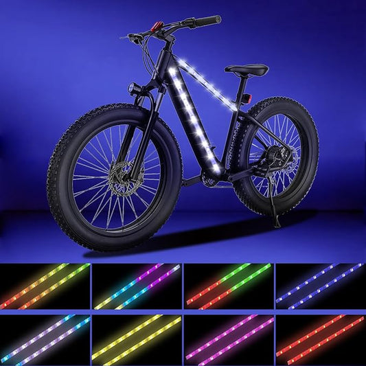 LED Bike Lights for Night Riding,Can Be Cropped,Waterproof,for Kids, Adults, Boys and Girls