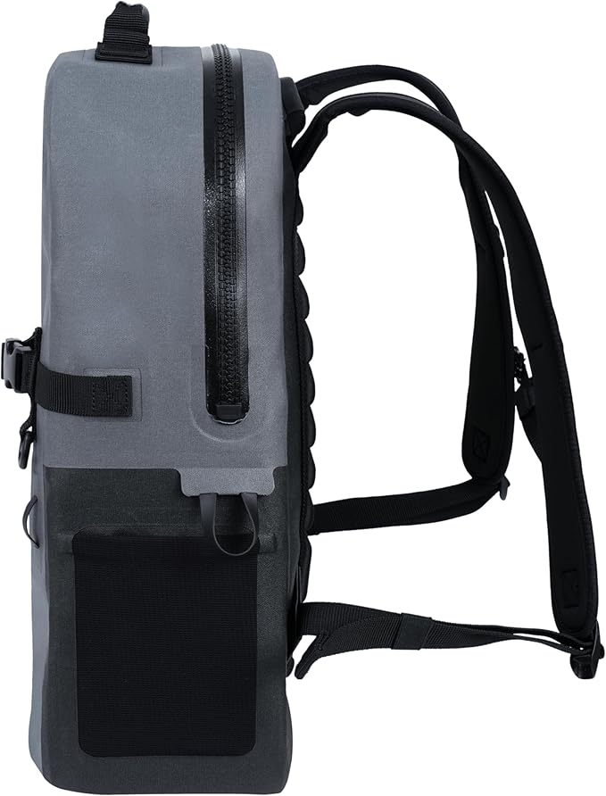 Breakwater Supply™ Waterproof IP68 Submersible Backpack with Airtight Zippers | Laptop Travel Outdoors | Fogland 25L 20L 15L