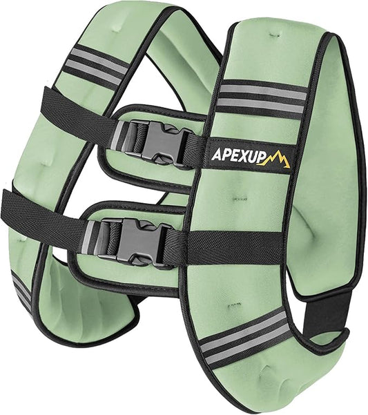 APEXUP Weighted Vest Men Women, Weight Vest for Women Workout Equipment for Strength Training Running